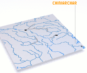 3d view of Chiniār Char
