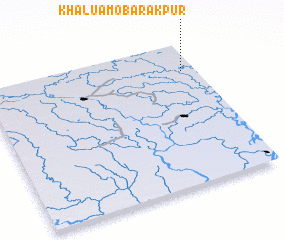 3d view of Khalua Mobārakpur