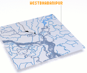 3d view of West Bhabānipur