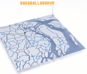 3d view of Bara Ballabhpur