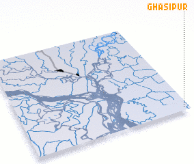 3d view of Ghāsipur