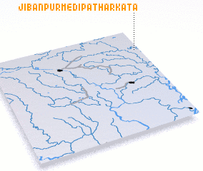 3d view of Jībanpur Medi Pātharkāta