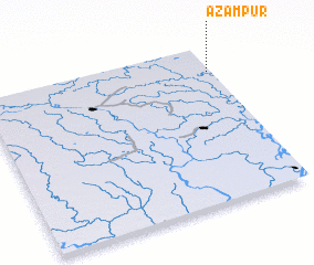 3d view of Āzampur