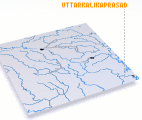 3d view of Uttar Kālikāprasād