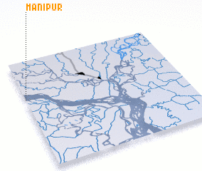 3d view of Manipur