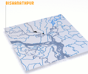 3d view of Biswanāthpur