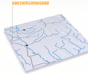 3d view of Dakshin Gunaighar