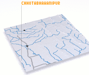 3d view of Chhota Bhawānīpur