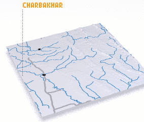 3d view of Chārbākhar