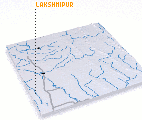 3d view of Lakshmīpur