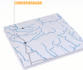 3d view of Chandranagar