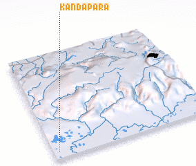 3d view of Kāndāpāra