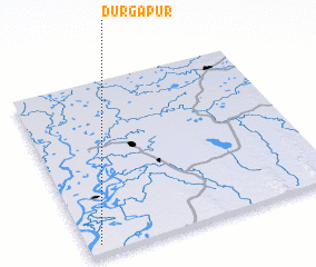 3d view of Durgāpur