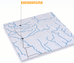 3d view of Bara Hāngina