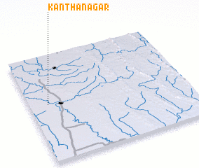 3d view of Kanthānagar