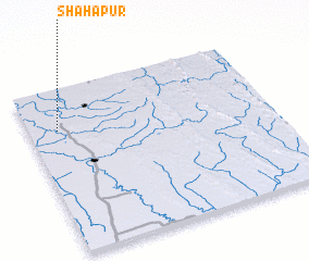 3d view of Shāhāpur