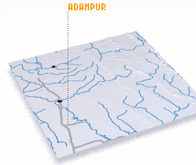 3d view of Ādampur