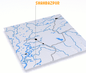 3d view of Shāhbāzpur