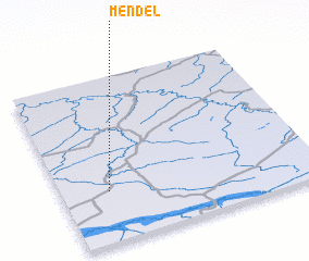 3d view of Mendel\