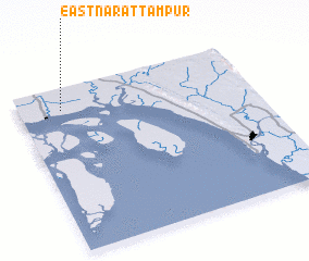 3d view of East Narattampur