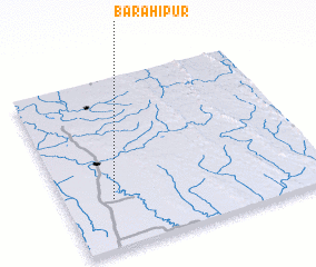 3d view of Bārāhīpur