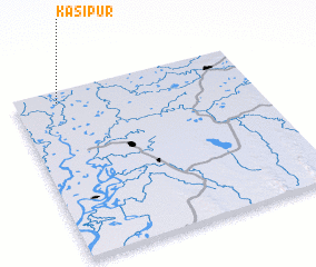 3d view of Kāsipur