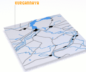 3d view of Kurgannaya