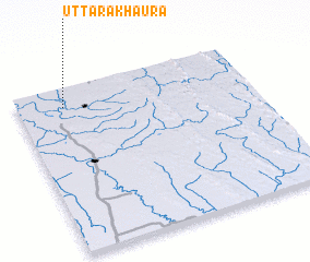 3d view of Uttar Akhaura