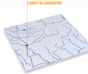 3d view of Chhota Chāndpur