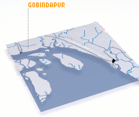 3d view of Gobindapur