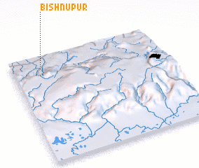 3d view of Bishnūpur