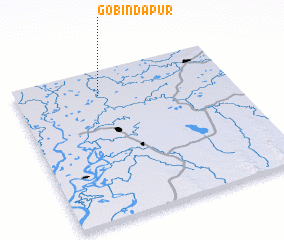 3d view of Gobindapur