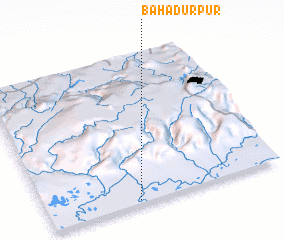 3d view of Bahadurpur