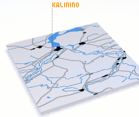 3d view of Kalinino