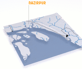 3d view of Nāzirpur