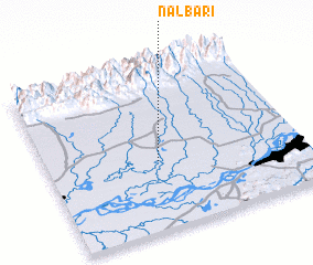 3d view of Nalbāri