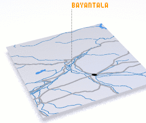 3d view of Bayan-Tala