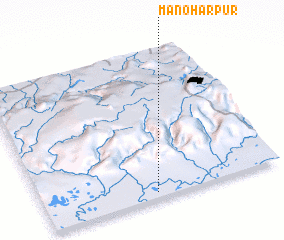 3d view of Manoharpur