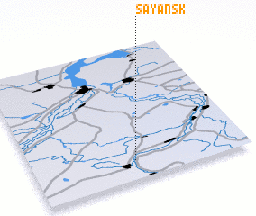 3d view of Sayansk