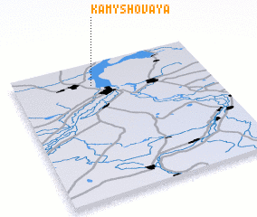 3d view of Kamyshovaya