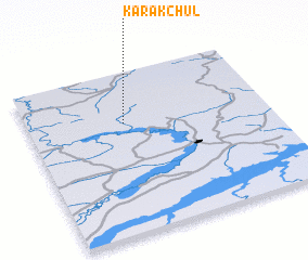 3d view of Karakchul\
