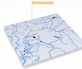 3d view of Husairgaon