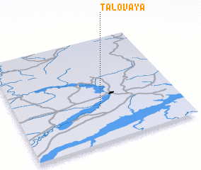 3d view of Talovaya