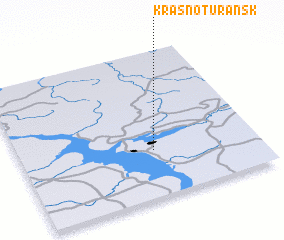 3d view of Krasnoturansk