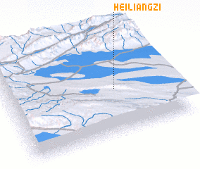 3d view of Heiliangzi