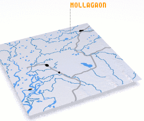 3d view of Mollāgaon