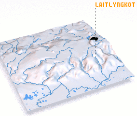 3d view of Lāitlyngkot