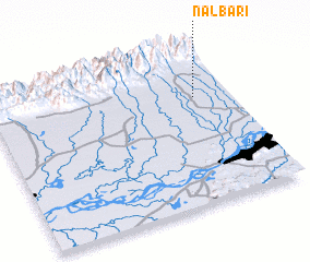 3d view of Nalbāri