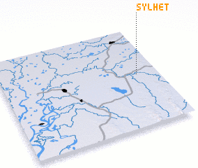 3d view of Sylhet