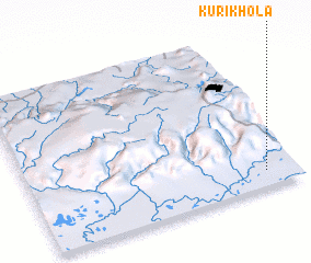 3d view of Kurikhola